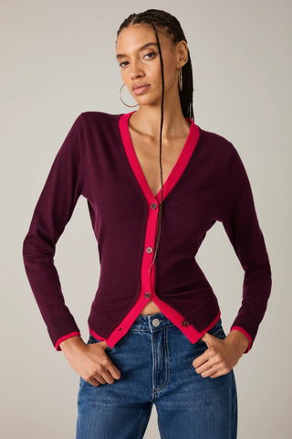 Arwen Cardigan - Deep Fig Steve Madden SC11306