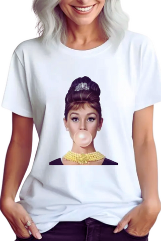 Audrey Hepburn Bubble Tee