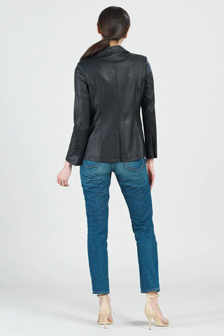 Clara Sunwoo JK124 Liquid Leather Blazer