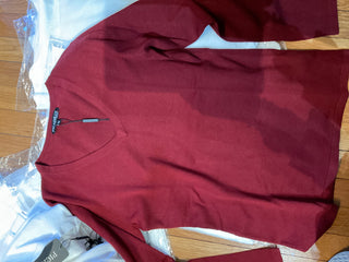 Long Sleeve V-Neck Top