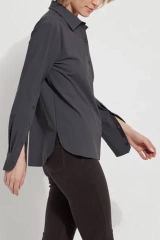 Lysse Jodi Slim Button Down Shirt