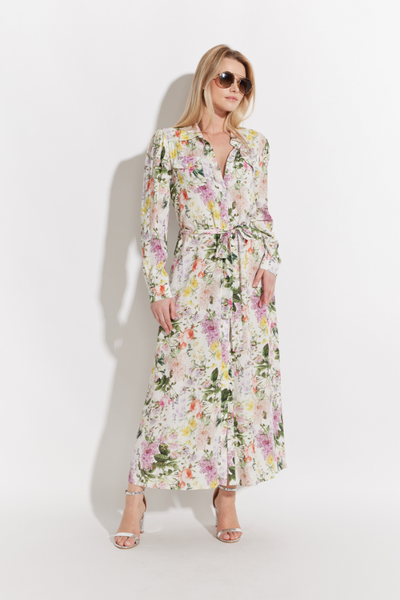 Floral Button Front Maxi Dress – The Dressing Room