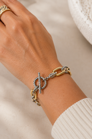 Cable Link Chain Bracelet 25286