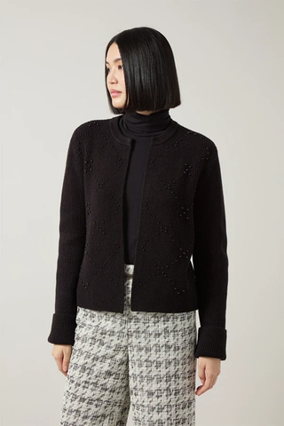 Calliope Pearl Embellished Cardigan Lyssé 24-4016-M7