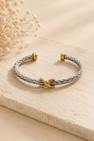 Carissima 26240 Woven X Cuff