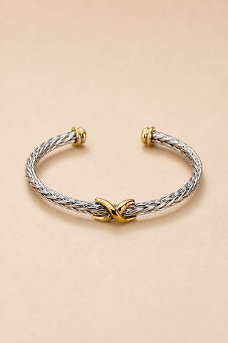 Carissima 26240 Woven X Cuff