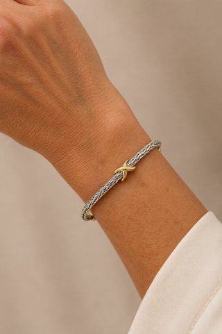 Carissima 26240 Woven X Cuff