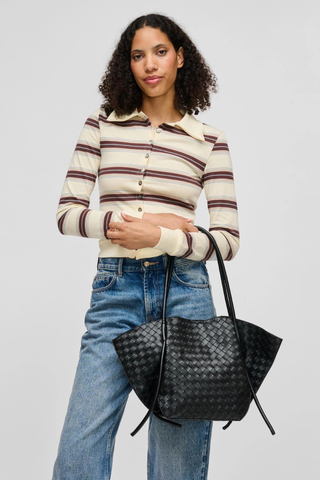 Caspien Woven Tote 38624W Urban Expressions