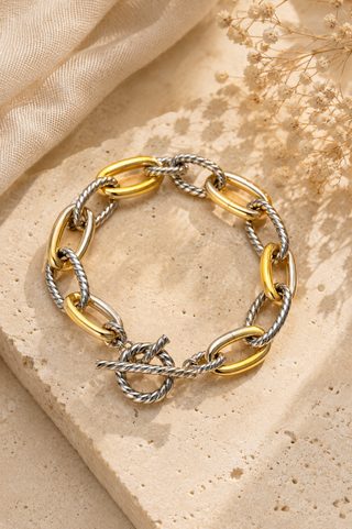 Cable Link Chain Bracelet 25286