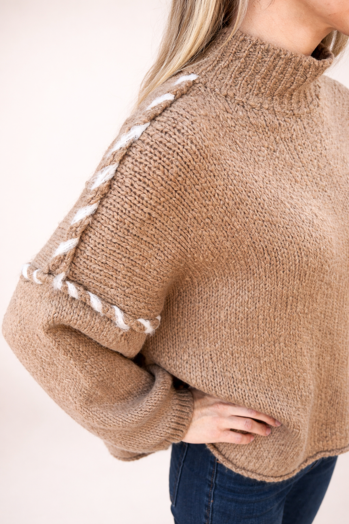 Romy Sweater | Caramel
