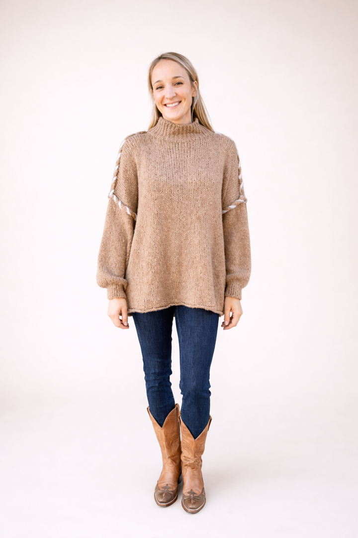 Romy Sweater | Caramel