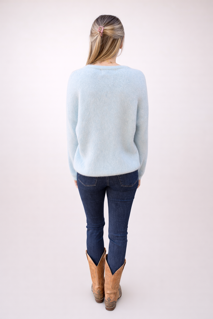Dahlia Sweater | Blue