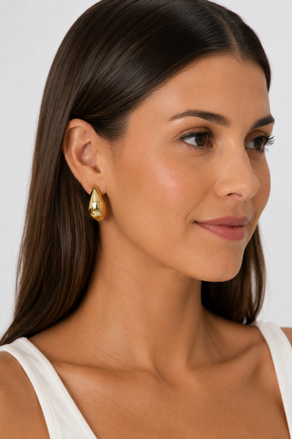Gold Raindrop Earrings