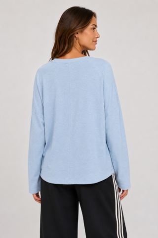 Nally & Millie Lizzie Top - Winter Blue
