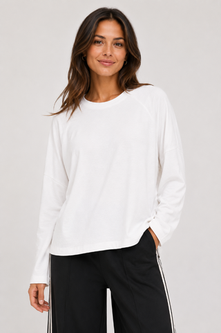 Nally & Millie Lizzie Top - White