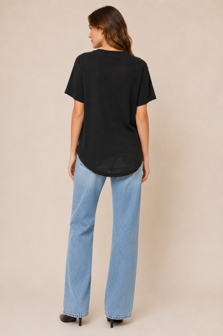 AMOROSA Shredded Pocket Top