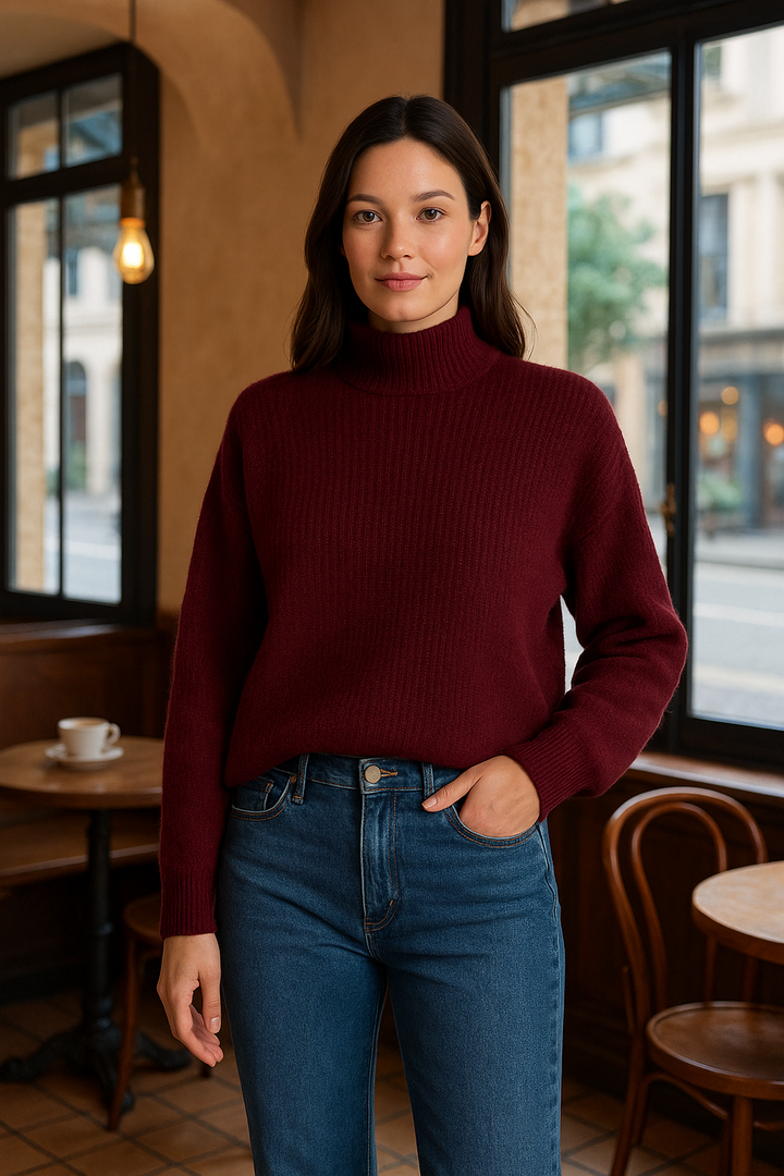 Suzy D Fabian Sweater - Plum