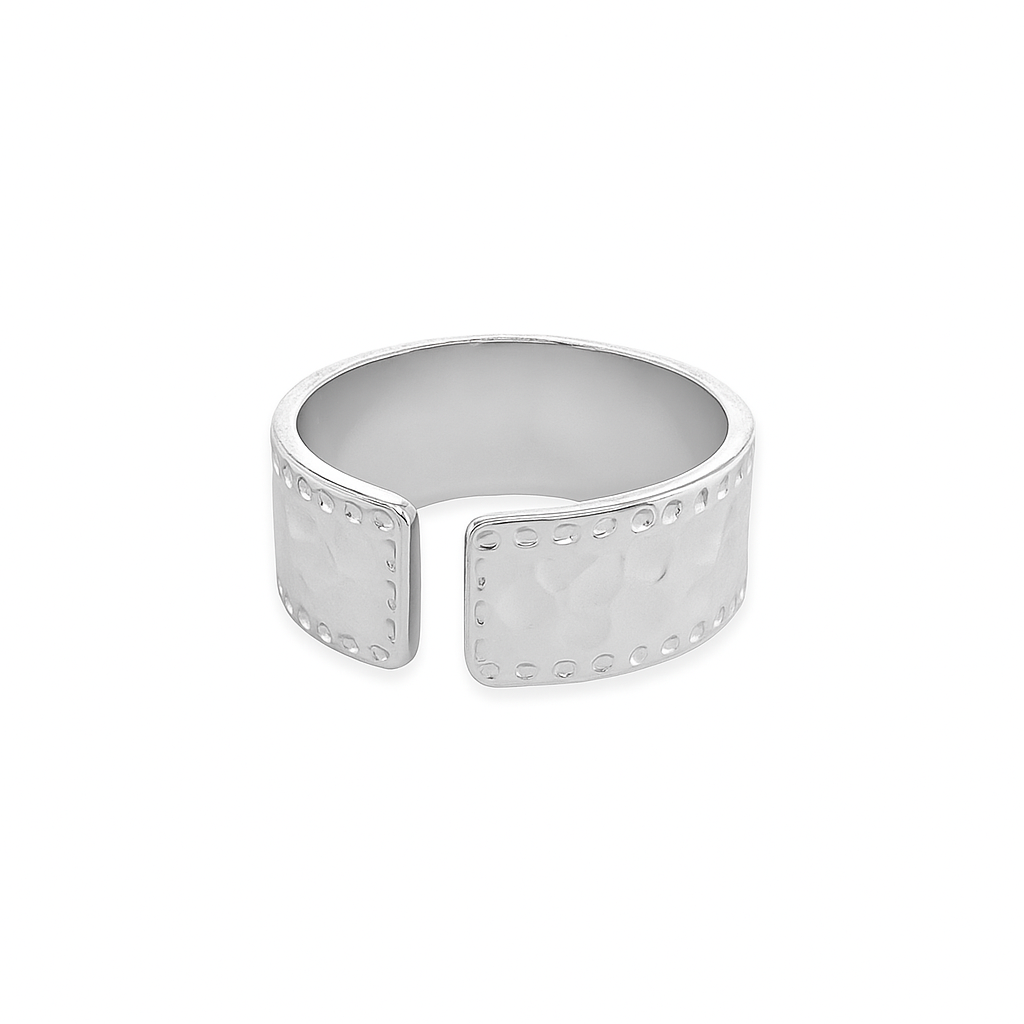 Harbor Band Ring – Silver