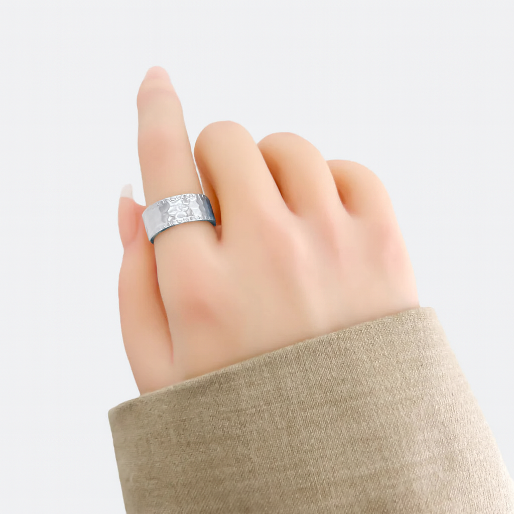 Harbor Band Ring – Silver