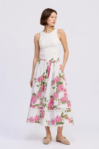 En Saison Solflora Midi Skirt IEI5181S