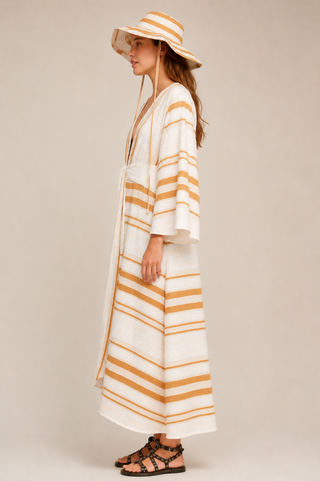 Pearl & Caviar Tinos Kimono