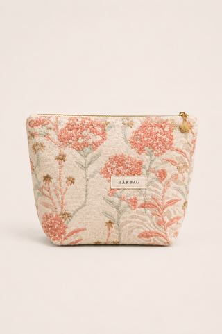 Cute Flower Textured Embroidery Makeup Bag Dipped Shop DP25C584
