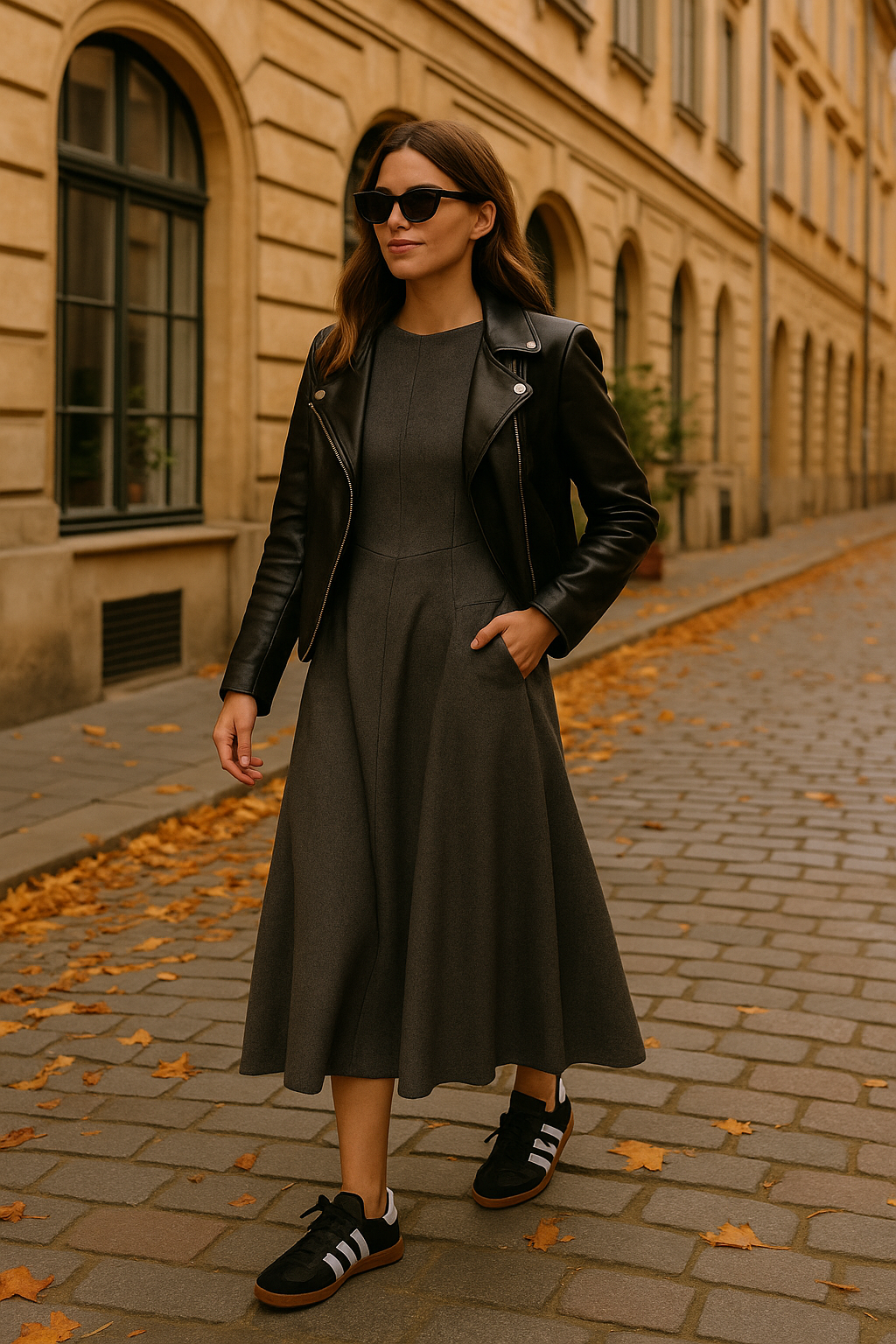 Sleeveless Flair Midi Dress