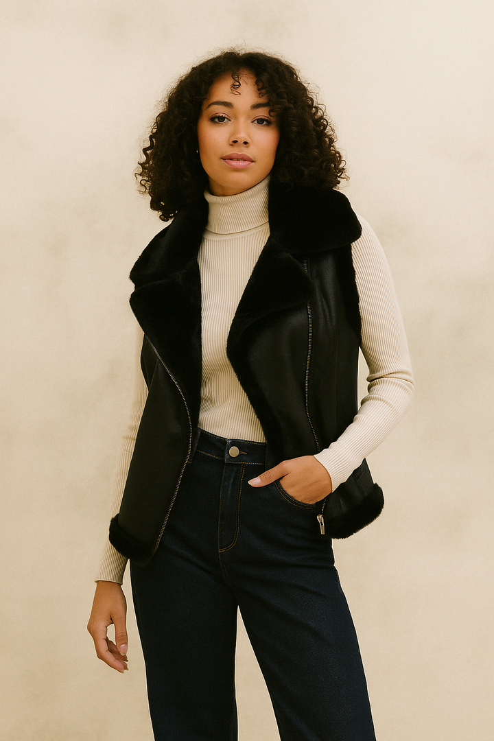 Shearling Vest