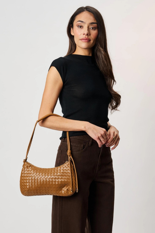 Cindy Shoulder Bag - Camel Moda Luxe 38707ML