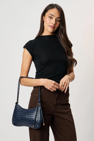 Cindy Shoulder Bag - Midnight Moda Luxe 38707ML