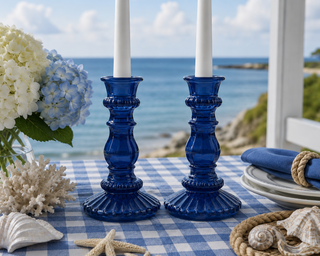 Coastal Candlesticks/Pair