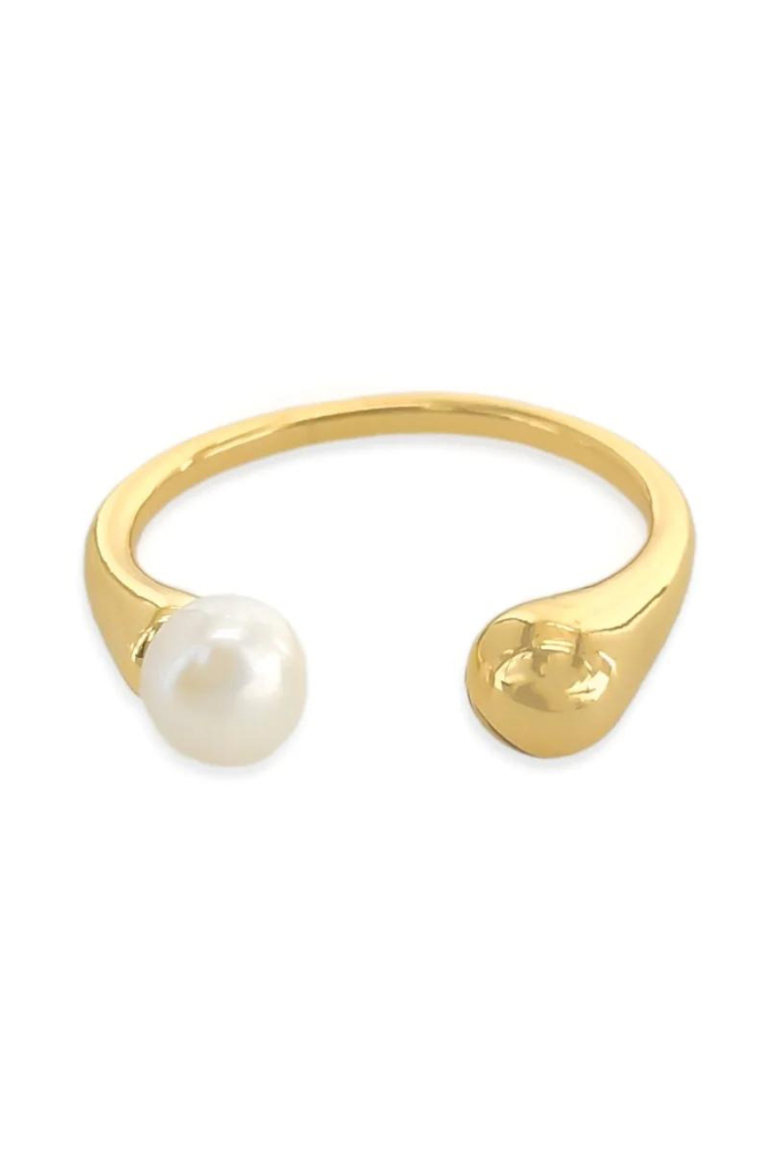 Open Pearl Ring