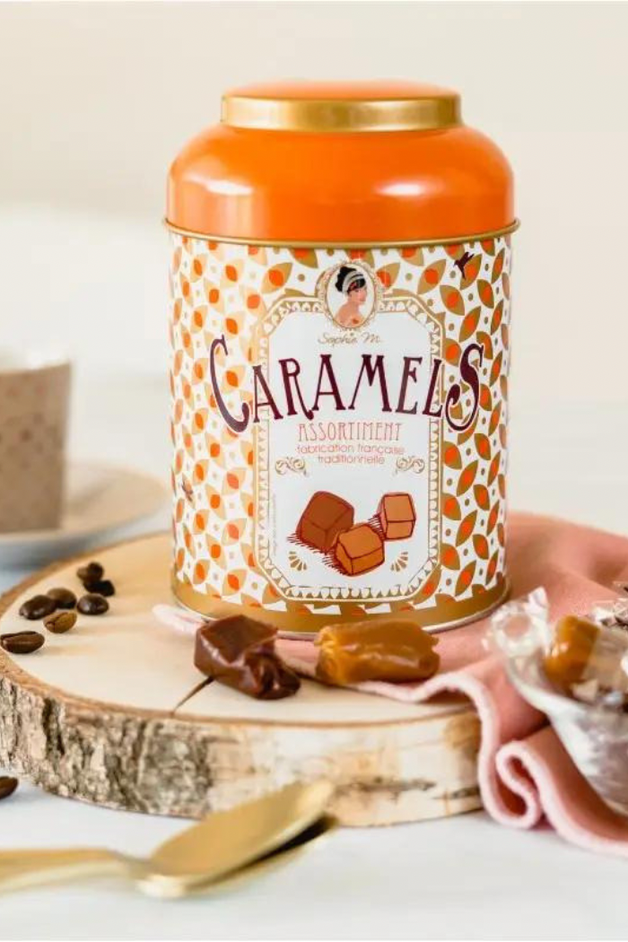 Assorted Caramels Dome Tin