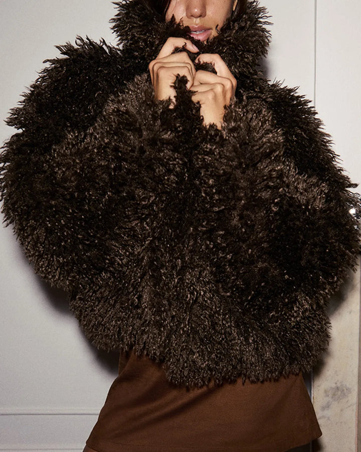 Inaya Coat - Dark Espresso