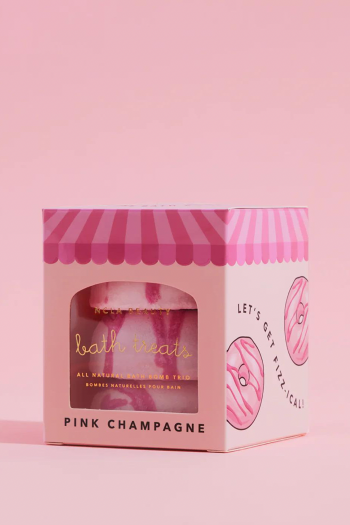 NCLA Beauty Pink Champagne Bath Treats