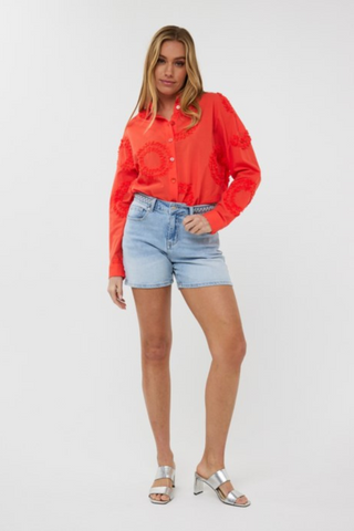 EsQualo Stretch Denim Shorts