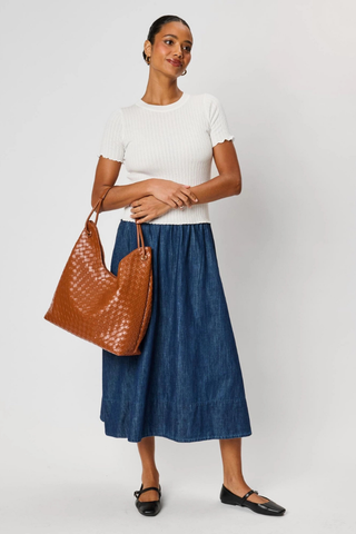 Ezia Hobo - Cognac Moda Luxe 38728ML