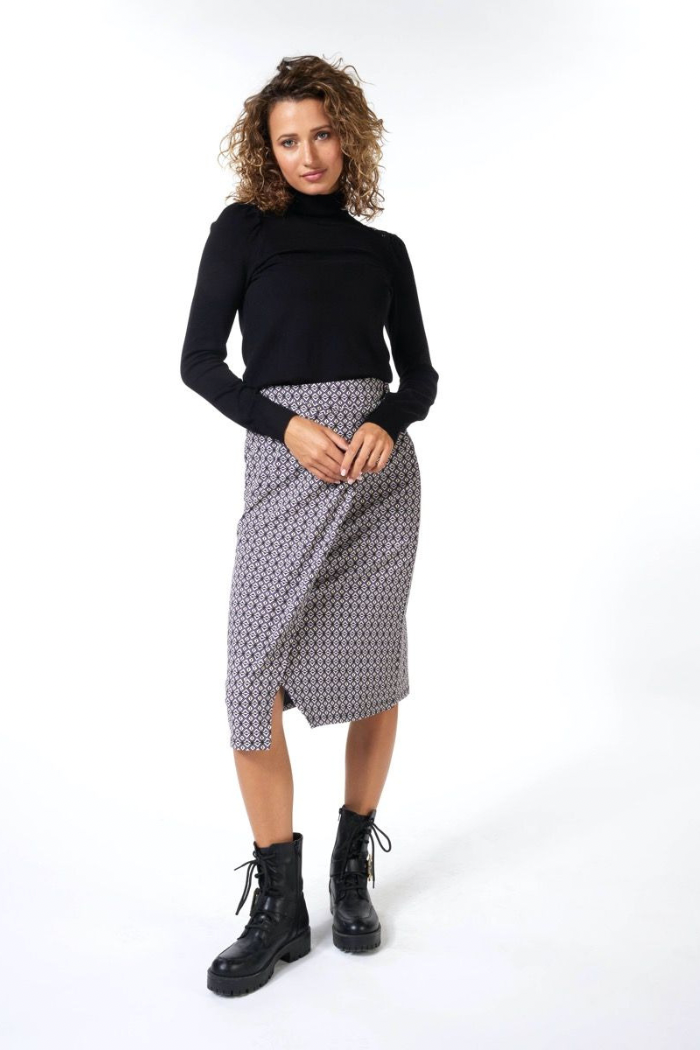 Graphic Earth Skirt