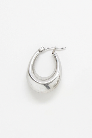Oval Hoop Earrings