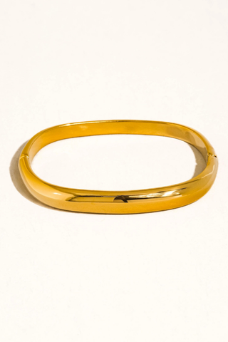 Flânerie by MAIQ Renzi 18K Gold Non-Tarnish Classic Bangle - Gold