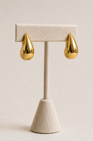 Gold Raindrop Earrings