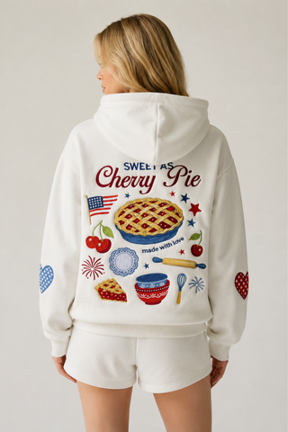Happy Camp3r Cherry Pie Hoodie W300CRM-5