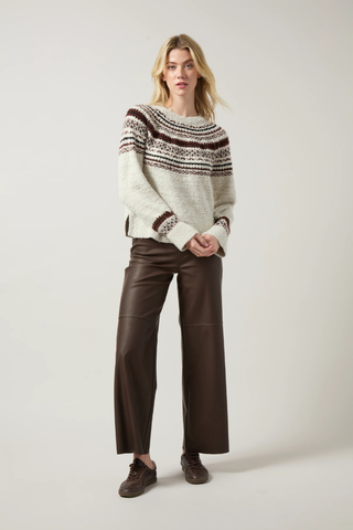 Harriet Fair Isle Sweater Lyssé 23-3972-M7
