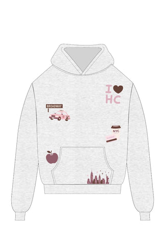 I Heart HC Hoodie W300HGR-22