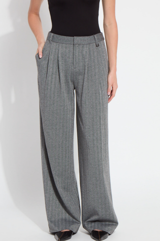 Isabelle Zip Front Pleated Trouser Lyssé 10-4030-M2