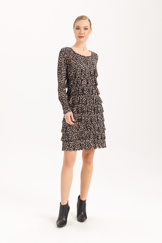 Isle Long Sleeve Cha Cha Dress - Leon 425-4715