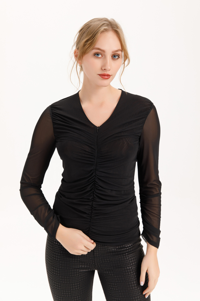 Isle Soho Top - Black Mesh 421-15270