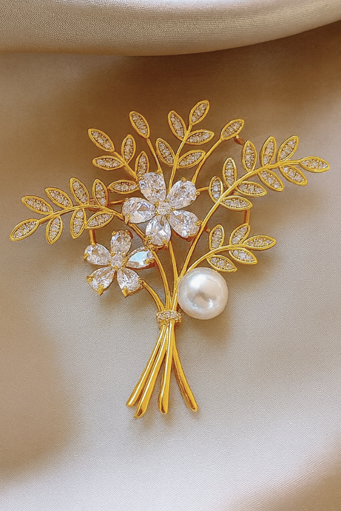 Josslyn Vintage Brooches Pins - Flower