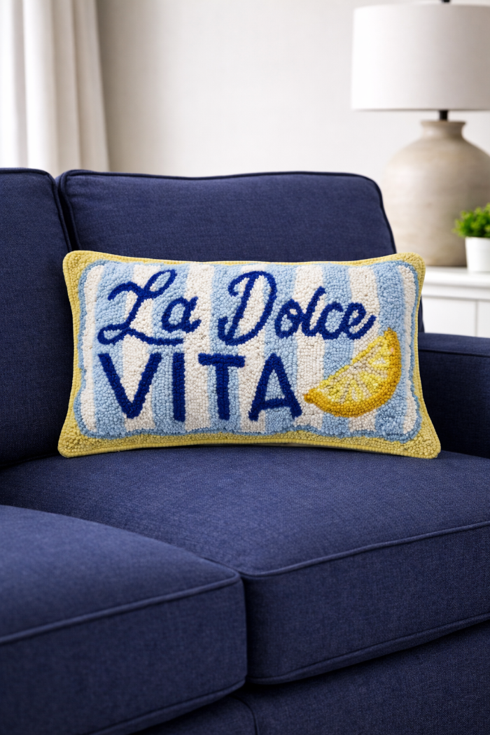 La Dolce Vita Hook Pillow