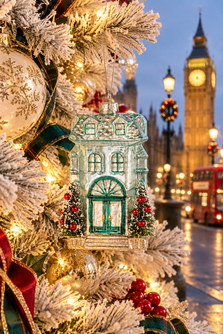 Christmas House Ornament